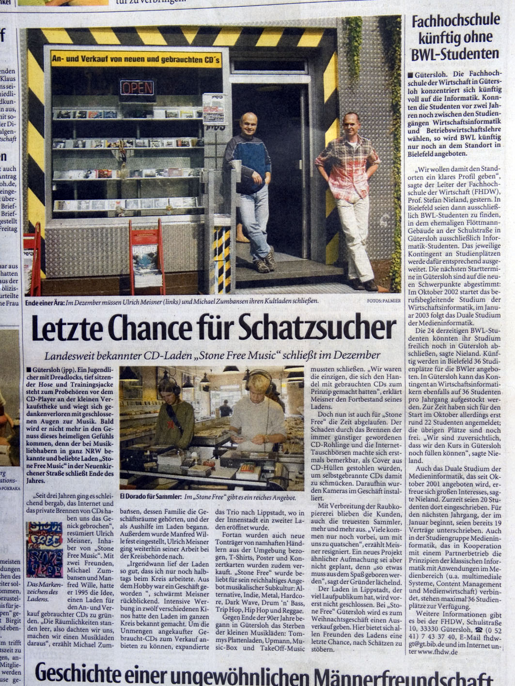 Zeitungsausschnitt