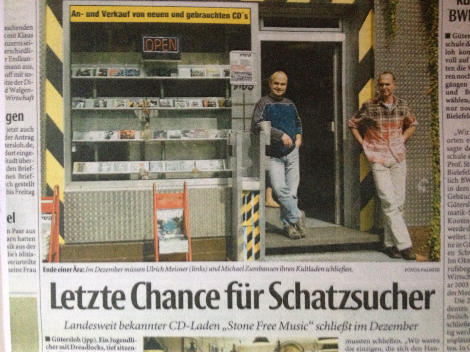 Zeitungsausschnitt